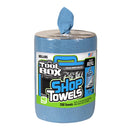 55207 - Sellars Toolbox Z400 Blue Center-Pull Towel Refills, 200 Sheets/Box, 6 Refills/cs