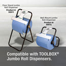 88350 - Sellars ToolBox T800 WaterWeave Blue Jumbo Roll, 1/cs