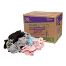 99205 - Sellars Reclaimed Multi-Color Knit/T-Shirt Rags, 25lb Box, 1/cs