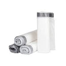 DT12GALW - 12 Gallon Drawstring Can Liners, 0.7 mil, White, 300 Liners/cs
