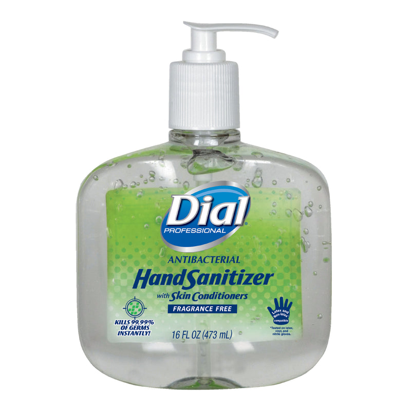 00213 - Dial Hand Sanitizer w/Moisturizers 16oz, 8/cs