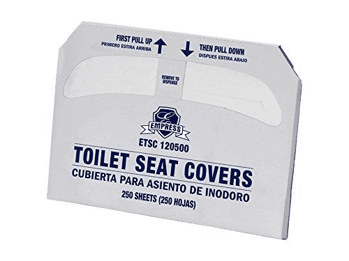 ETSC120500 - Empress Toilet Seat Covers, 2,500/cs